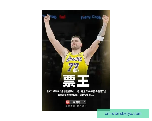 全明星首发出炉东契奇票王詹皇无缘